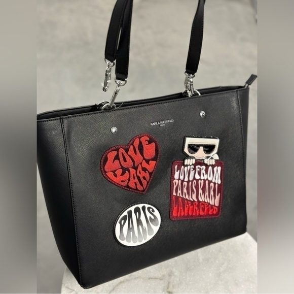 NWT Karl Lagerfeld Tote Bag STYLELH2AR5AM. - Picture 6 of 10